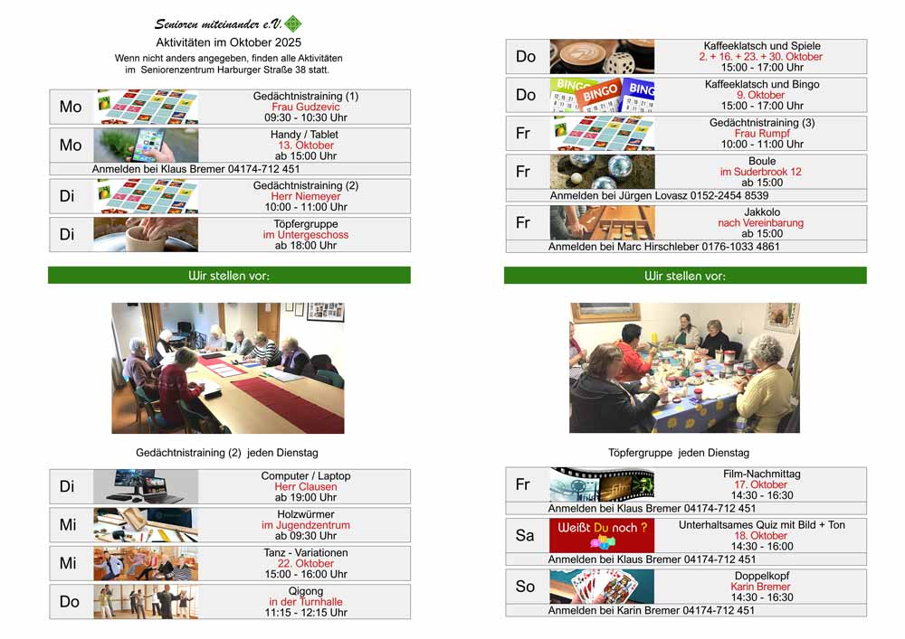 Senioren miteinander